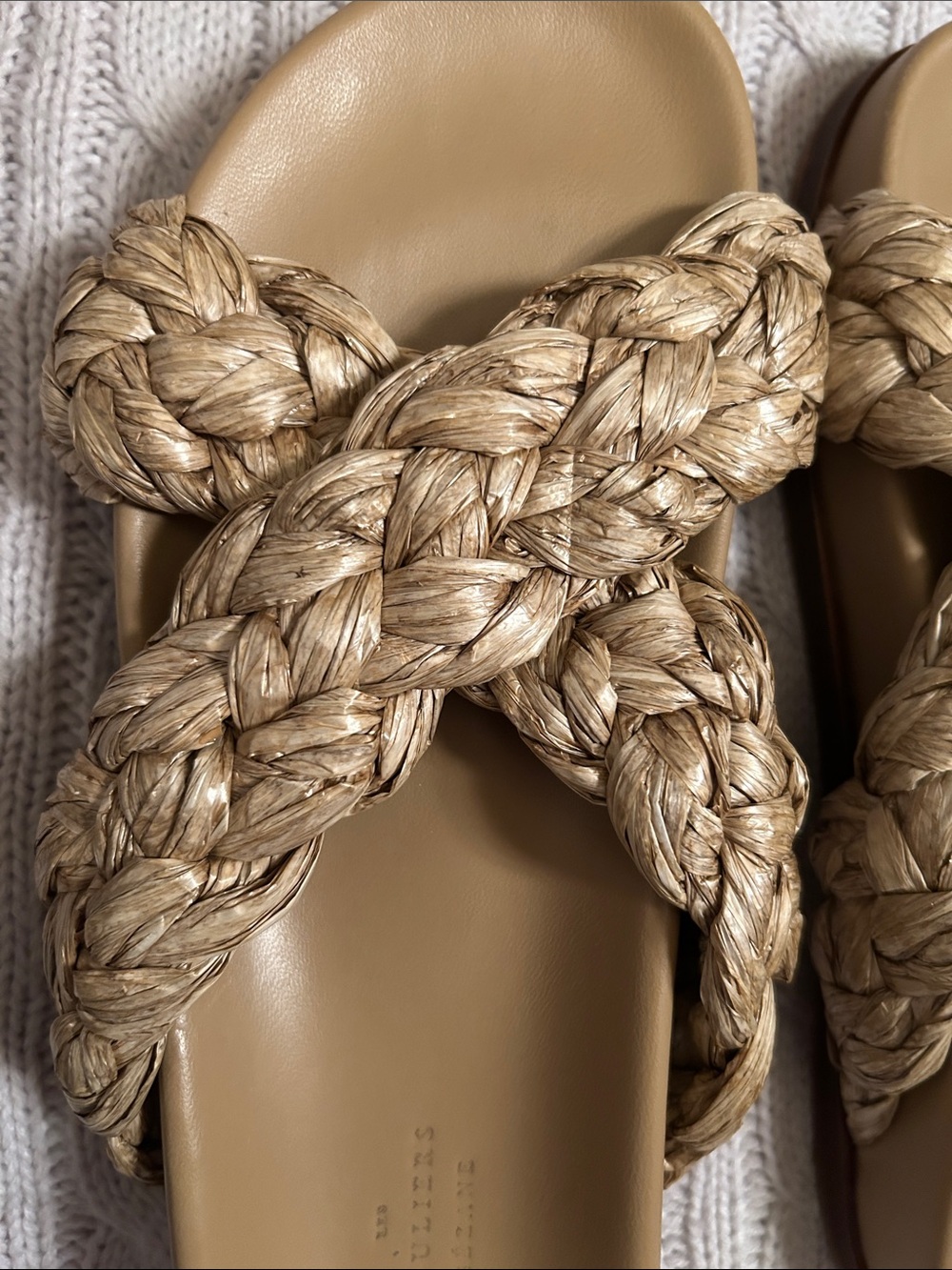 Sézane Raffia Sandals - Picture 3 of 5